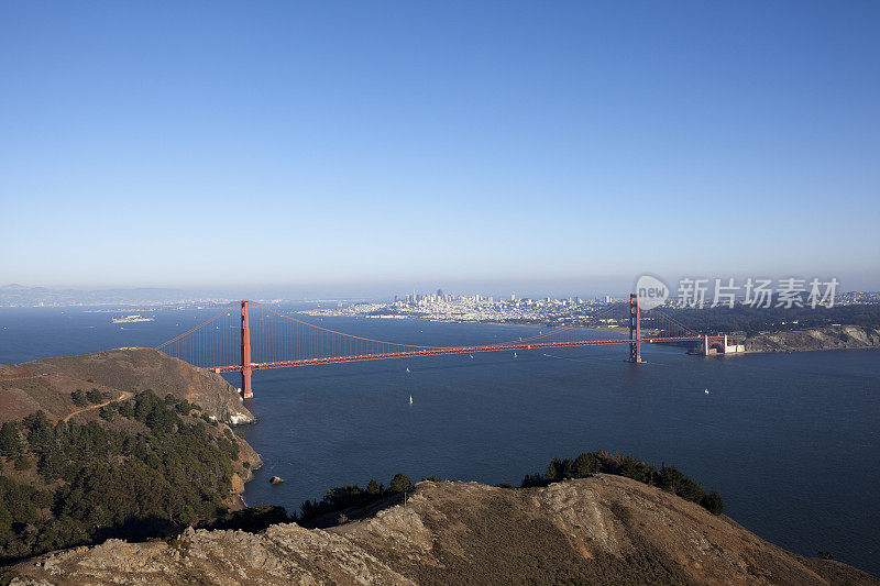 金门大桥，旧金山，加州，美国