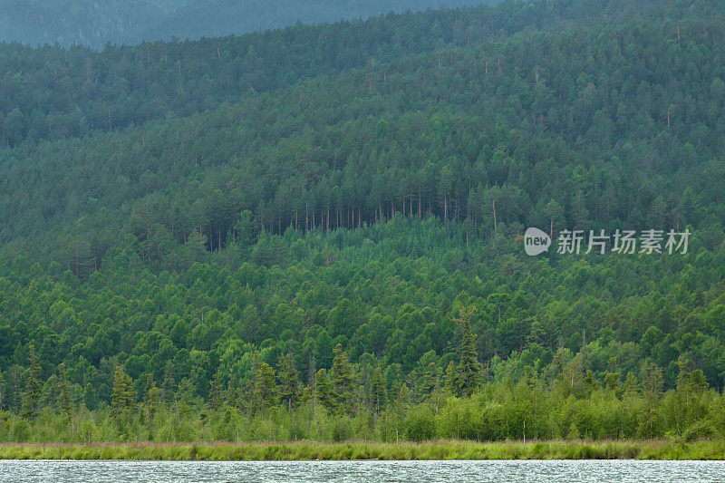 贝加尔湖北岸