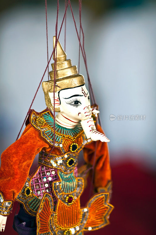 泰国的传统木偶