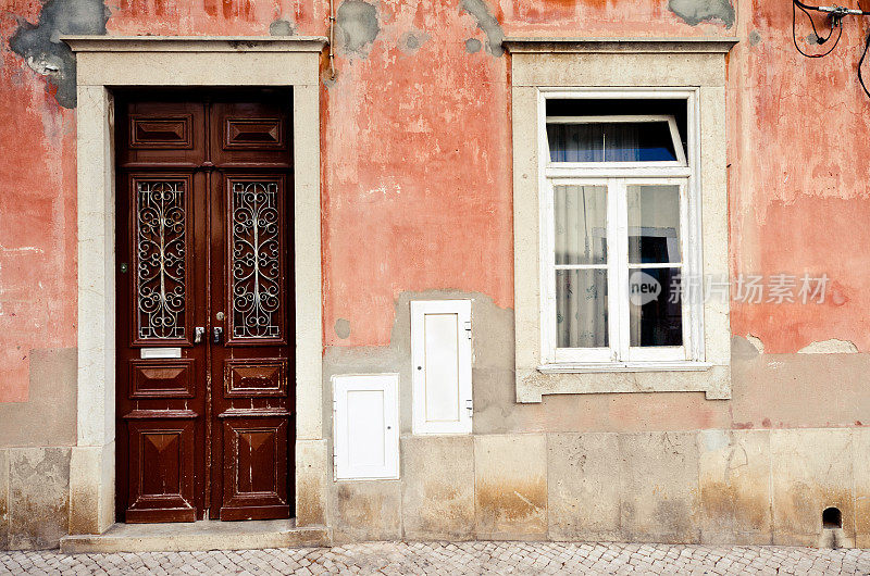 葡萄牙拉各斯房屋的门窗