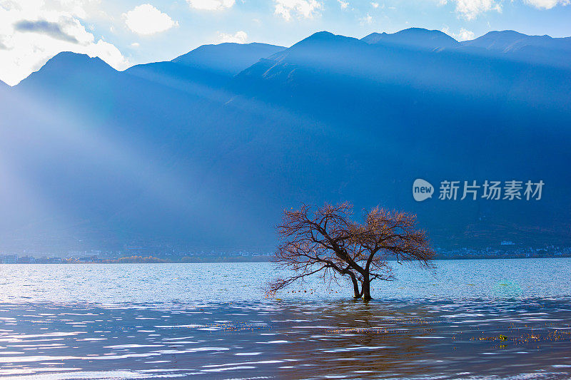 中国云南大理古城洱海