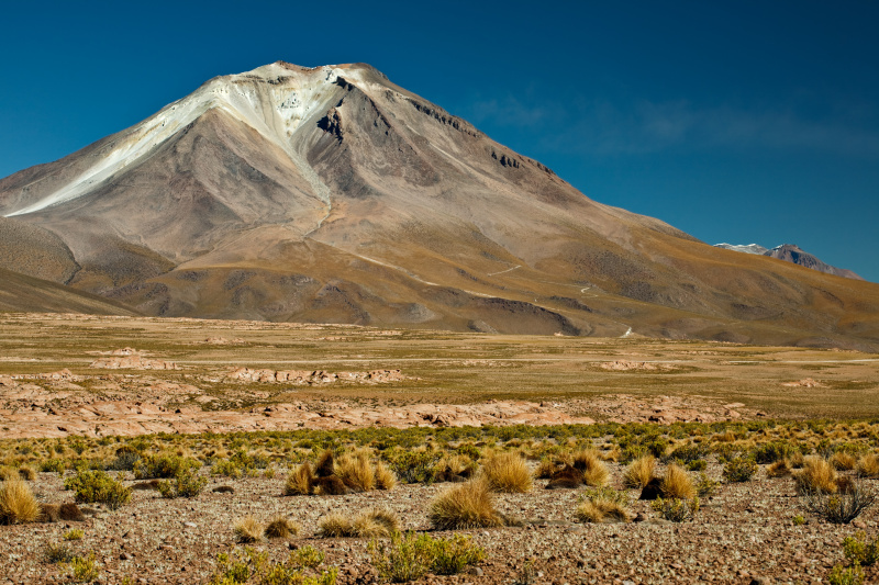 Ollag& # 252; e火山玻利维亚