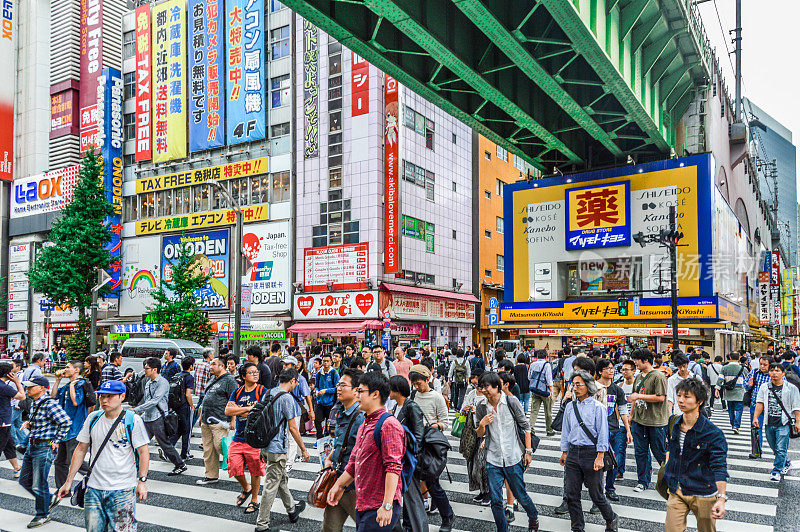 东京街景-秋叶原