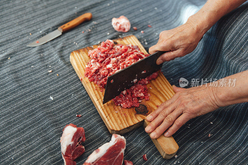 切肉