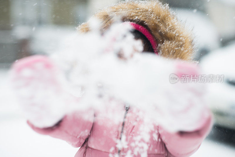 雪的肖像