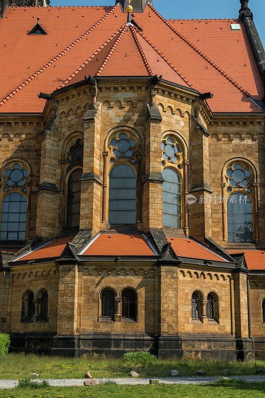 位于德累斯顿的加尼松教堂(Garnisonkirche)看起来像一座中世纪童话般的城堡