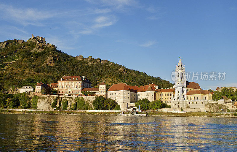 奥地利多瑙河流域著名的城市Dürnstein