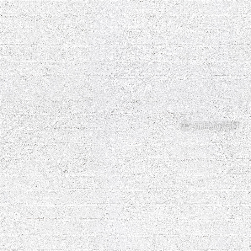 白漆砖墙-无缝纹理