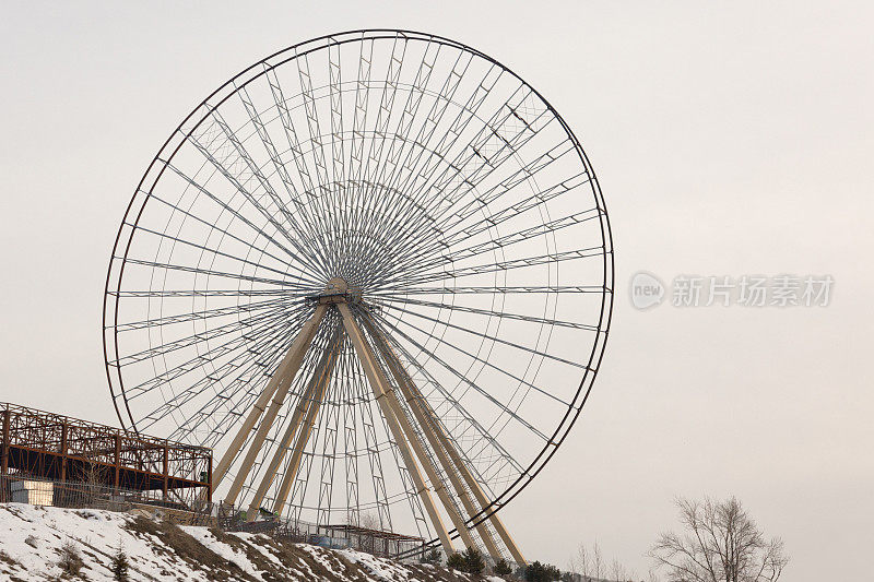 土耳其安卡拉新建摩天轮