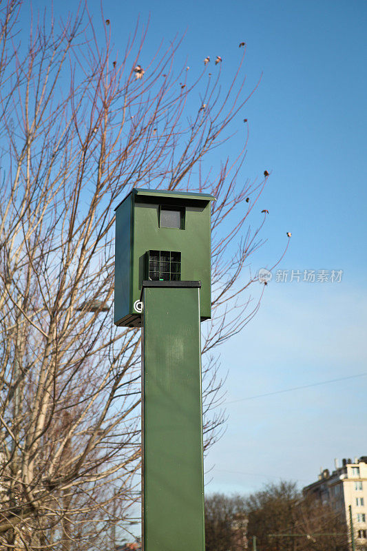 在布鲁塞尔Speedcamera