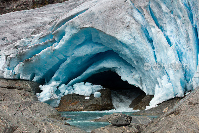 挪威冰川Nigadsbreen