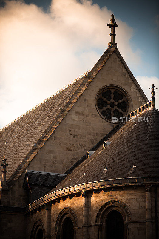 法国教堂的照片