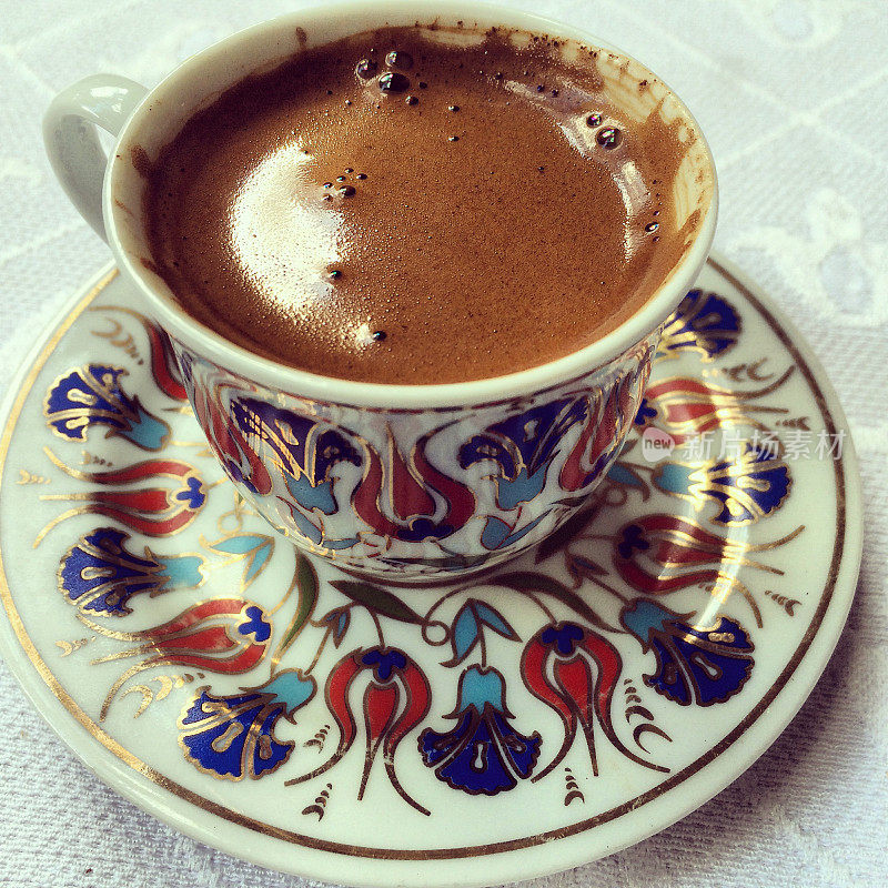 强大的土耳其咖啡