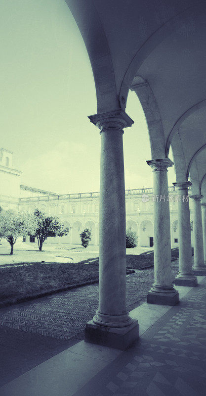 圣马蒂诺修道院，复古风格，那不勒斯，意大利