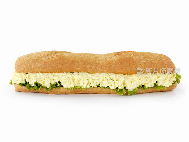 长脚鸡蛋沙拉潜艇三明治