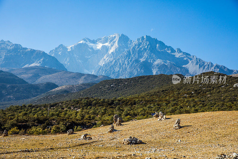 玉龙雪山，丽江，云南，中国