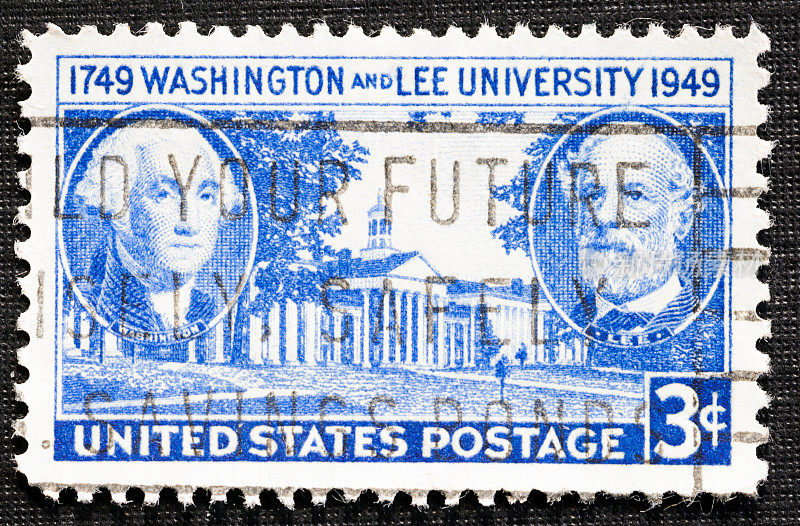 华盛顿和李大学的邮票
