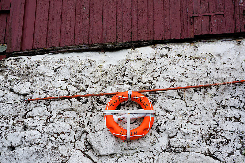 托尔港法罗群岛的船钩和环