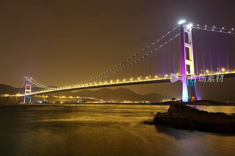 青马桥夜景