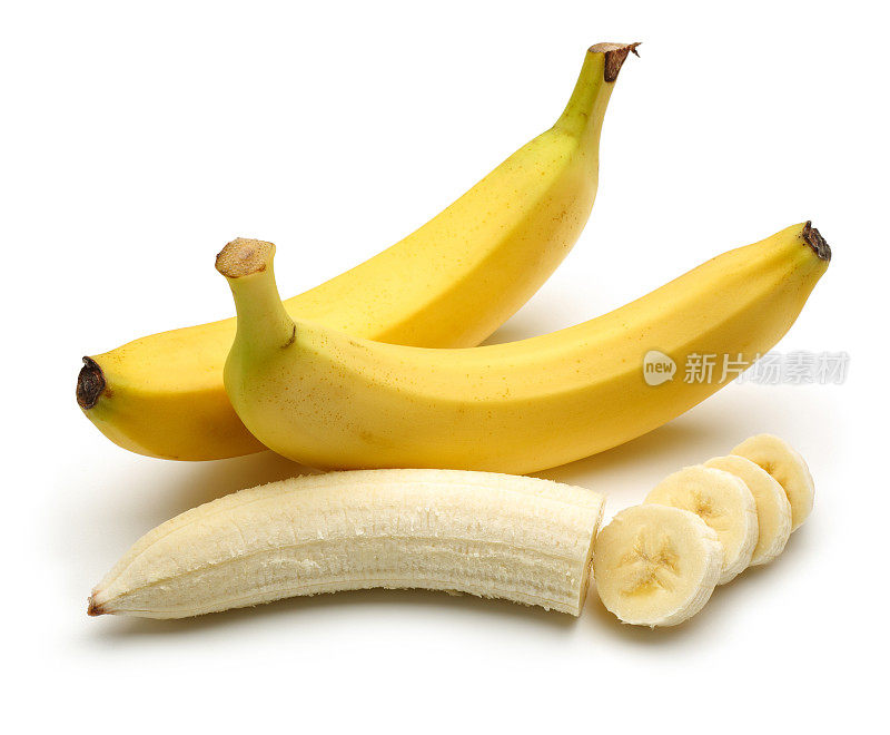 香蕉剥皮切片