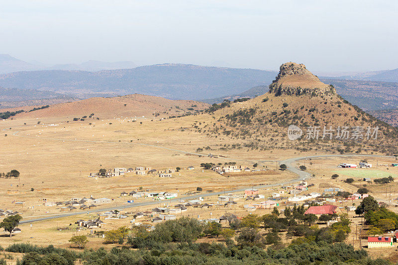 南非夸祖鲁-纳塔尔的Isandlwana