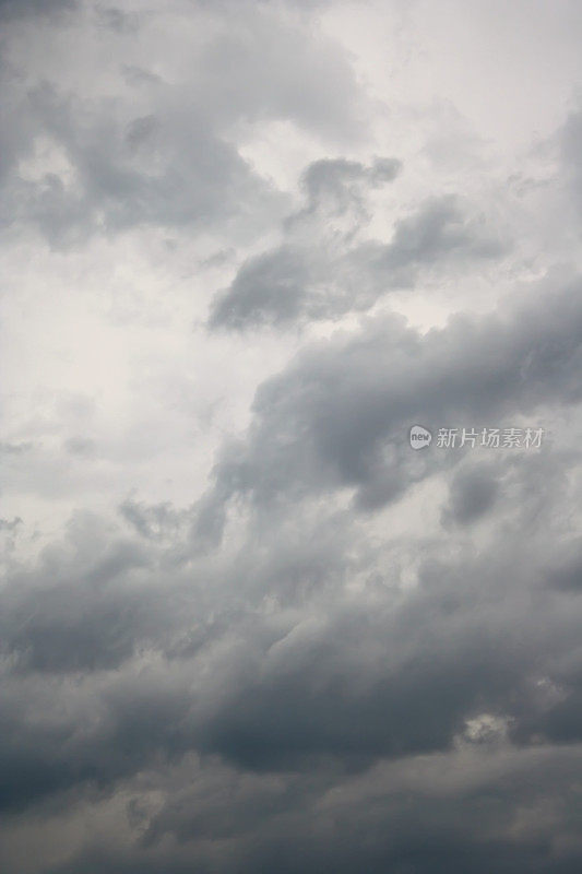 暴风雨的cloudscape