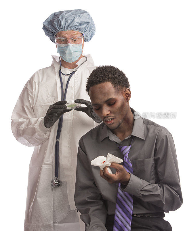 医生检测出埃博拉出血热患者的培养
