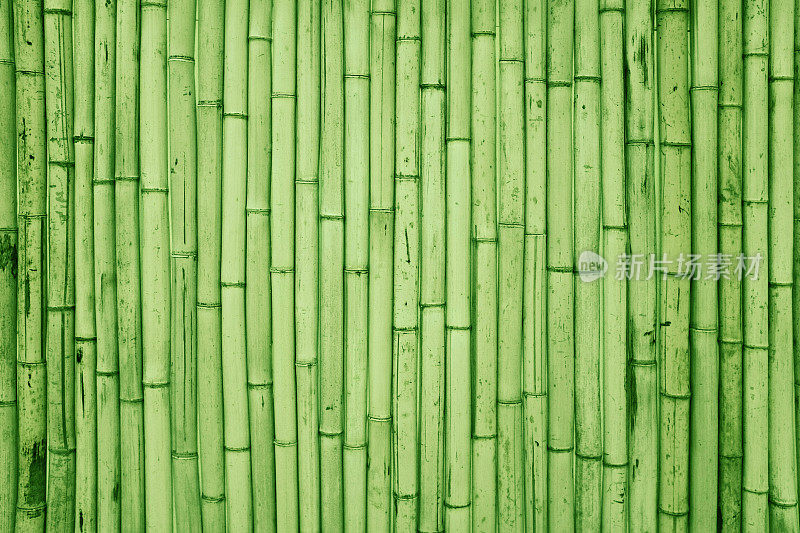 竹栅栏背景纹理