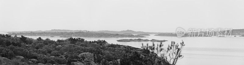 哥德堡海岸线全景