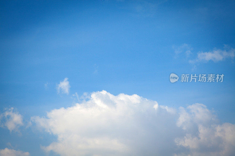 白云和蓝天