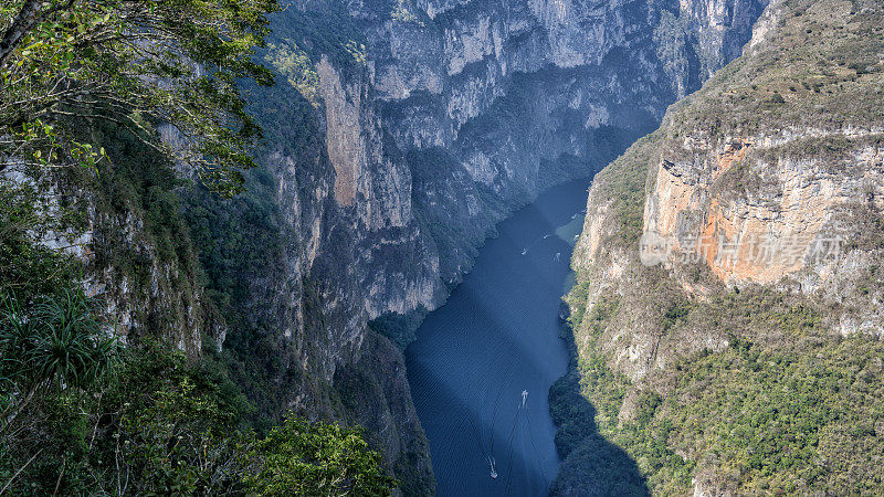 Sumidero峡谷全景