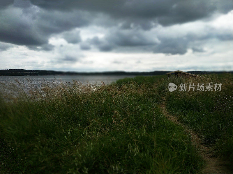 在下雨前寻找避雨的地方