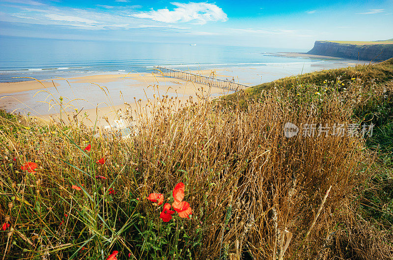 英国海边的Saltburn