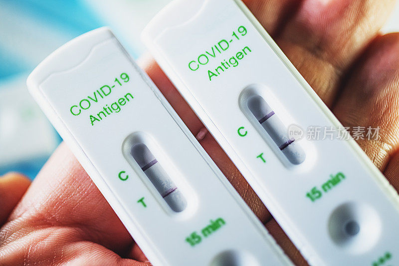 COVID-19快速检测阳性