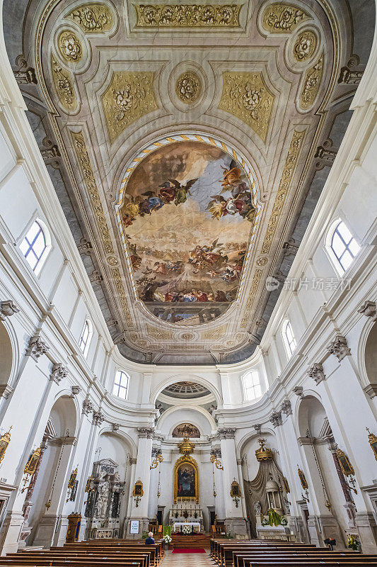 维托里奥·威尼托，Serravalle大教堂(威尼托，意大利)