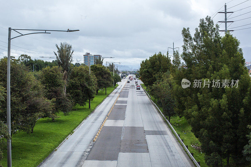 哥伦比亚麦德林市的街道