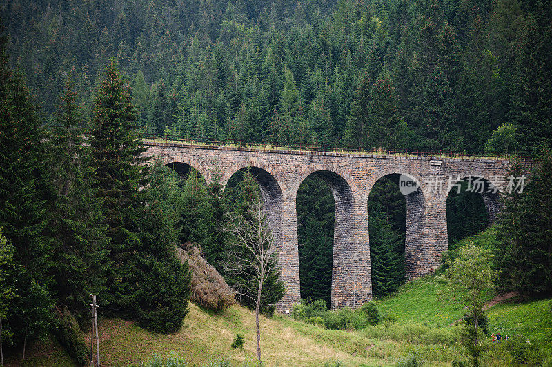 欧洲的铁路高架桥