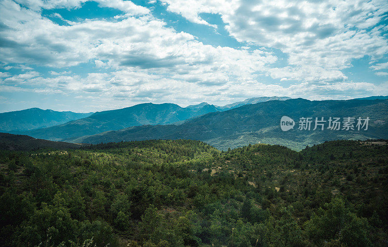 内希腊五彩缤纷的风景