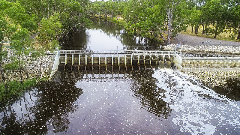 Dimboola的威默拉河堰