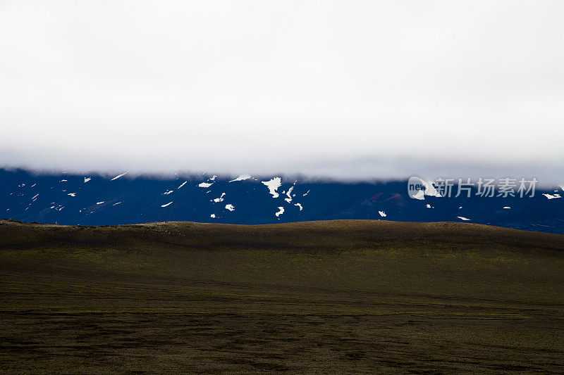 海克拉火山冰岛景观