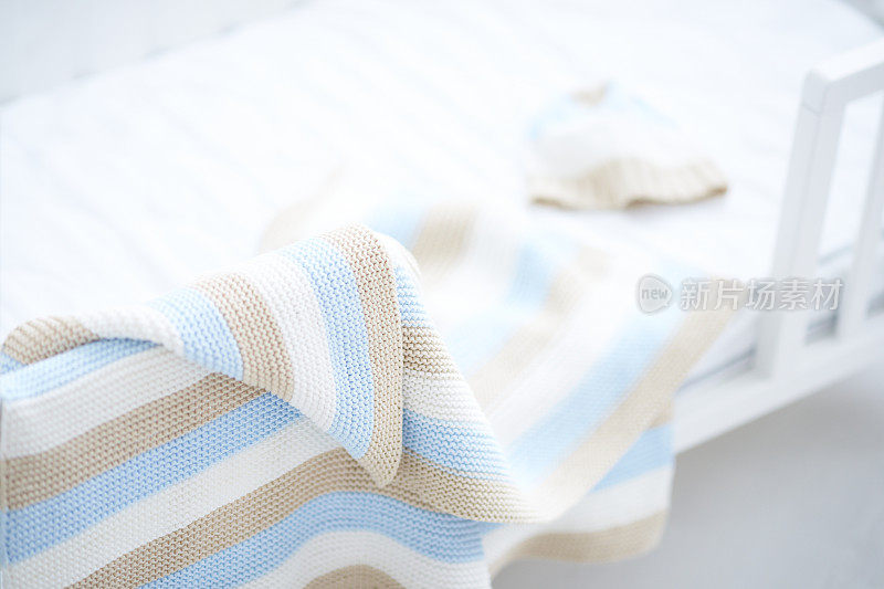 针织婴儿毯