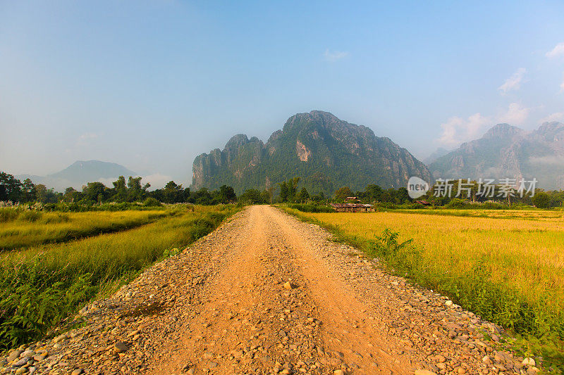 老挝的土路