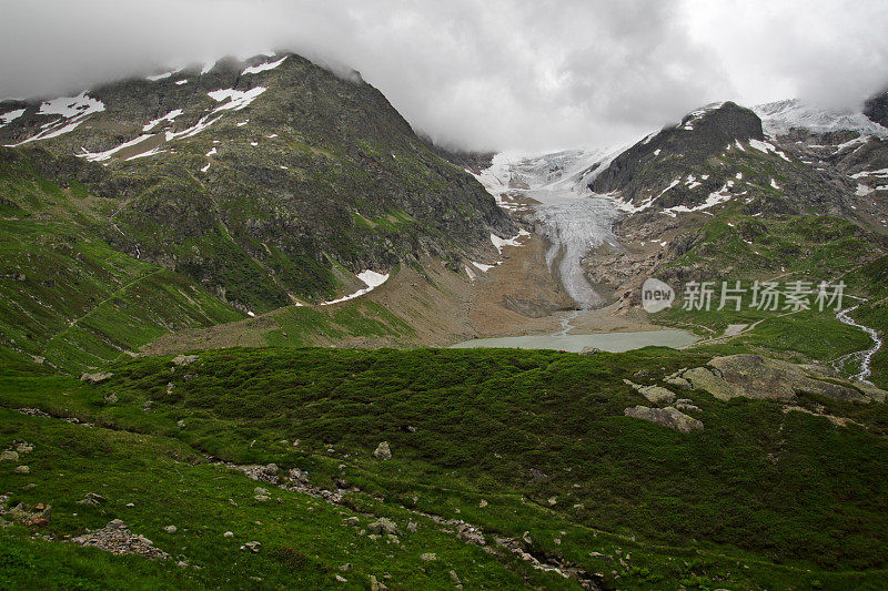 瑞士的冰川(Steingletscher)