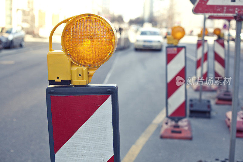 德国公路上的交通标志