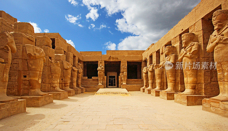 古埃及卡纳克神庙遗址