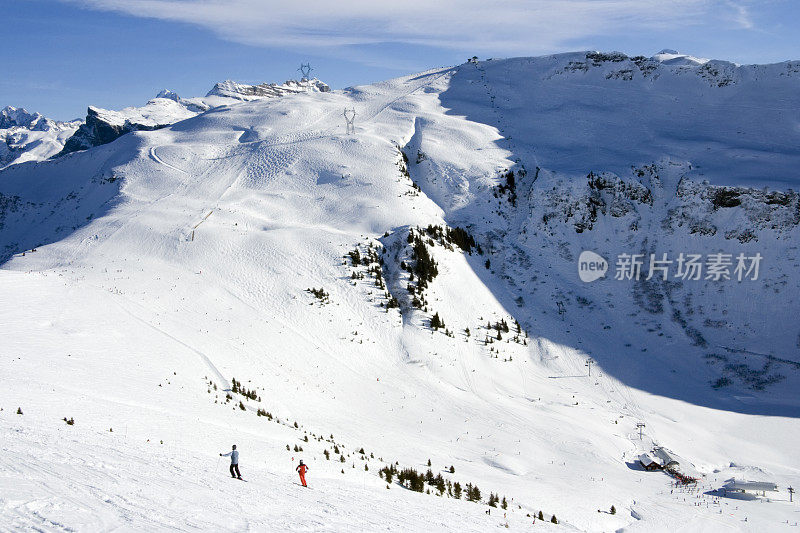 高山碗在Flaine1