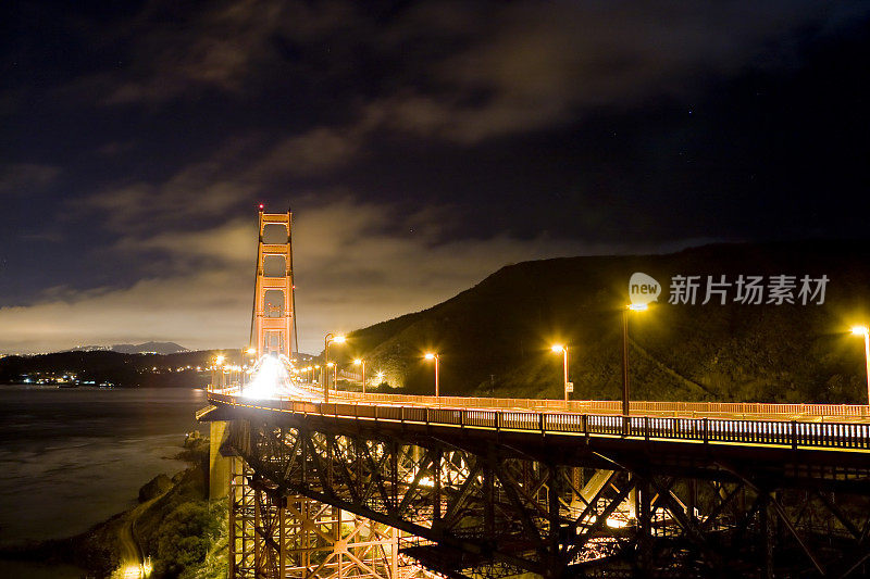 金门大桥夜景2