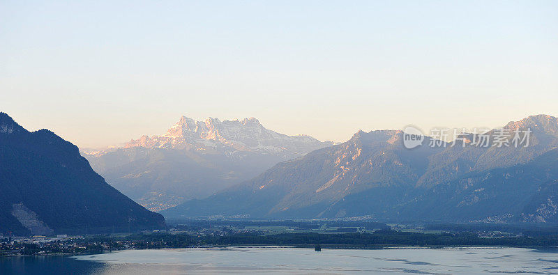 Rh吗?ne valley和dent du Midi