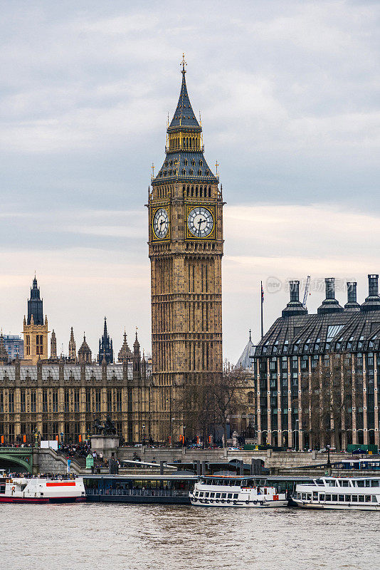 大本钟和伦敦的国会大厦
