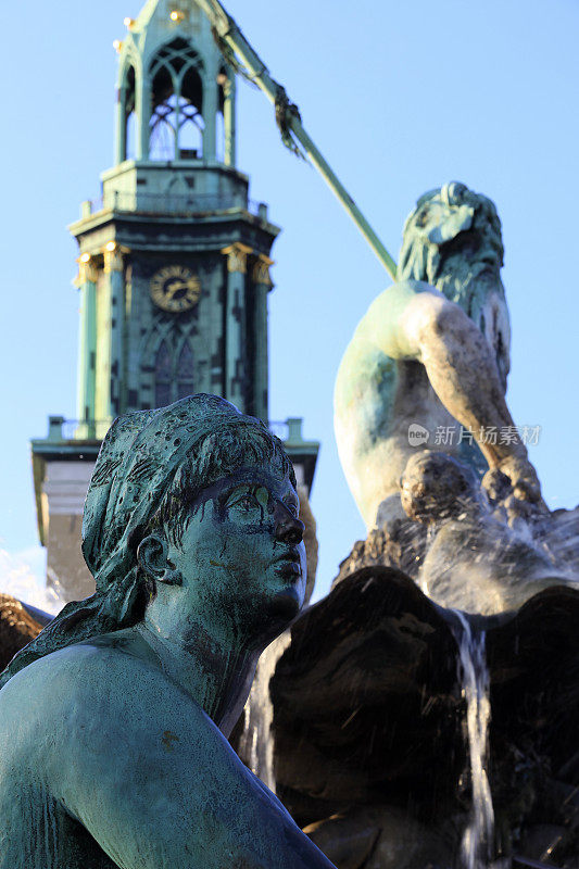 柏林的海王星喷泉